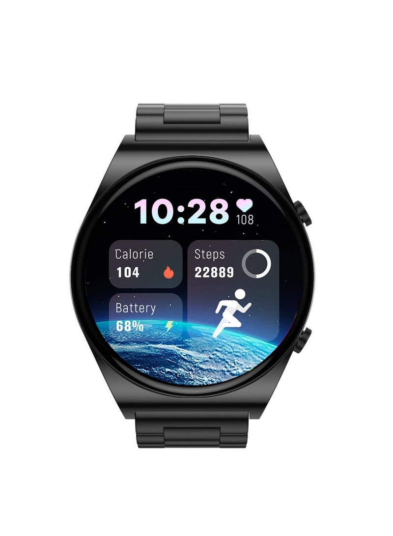 G-Tab GT3 Pro Max Bluetooth Calling Smartwatch Fitness & Health Tracking Watch Heart Rate, SpO2, Sleep Monitor IP68 Waterproof Multi-Sport Modes - Image 1